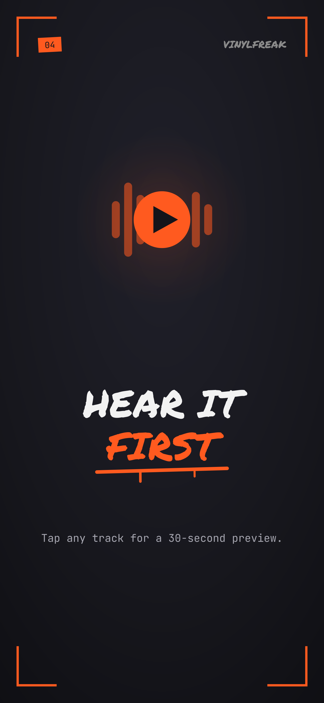 Hear it first